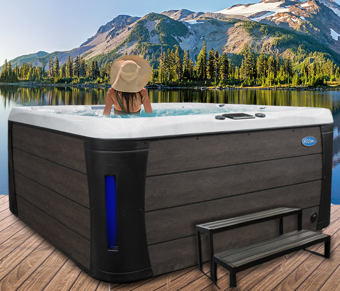 Calspas hot tub being used in a family setting - hot tubs spas for sale Cerritos